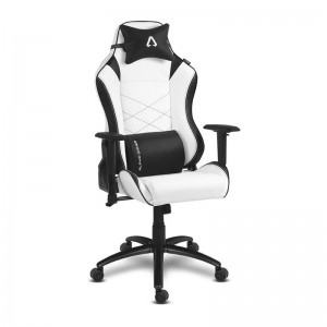 Cadeira Gaming Alpha Gamer Atena White/Black